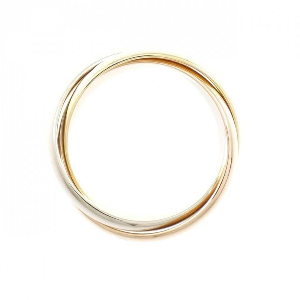 Cartier Authentic Gold Trinity Ring - image 2